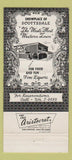Matchbook Cover - Lulu Belle Restaurant girlie Scottsdale AZ 30 Strike