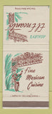 Matchbook Cover - Ashley's El Encanto Mexican Long Beach CA 30 Strike