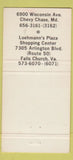 Matchbook Cover - Diamond Head Washington DC Chinese Polynesian 30 Strike