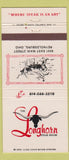 Matchbook Cover - Longhorn Steak House Reynoldsburg OH 30 Strike