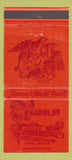 Matchbook Cover - Harold's Fontana CA 30 Strike