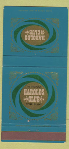 Matchbook Cover - Harolds Club Casino Reno NV 30 Strike