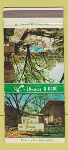 Matchbook Cover - Gardens on Turtle Creek Dallas TX WEAR 30 Strike