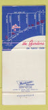 Matchbook Cover - Gardens on Turtle Creek Dallas TX WEAR 30 Strike