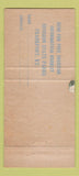 Matchbook Cover - Cumberland Falls Corbin KY 30 Strike
