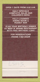 Matchbook Cover - Beef n Brandy Pembroke ON WEAR 30 Strike