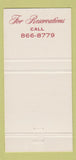 Matchbook Cover - Cafe Chauveron Bar Harbor Island FL  30 Strike