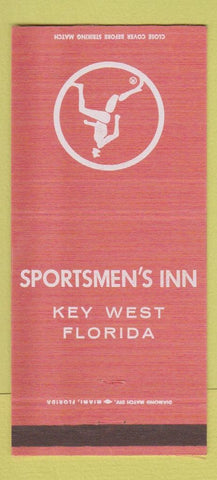 Matchbook Cover - Sportsmen's Inn Key West FL 30 Strike