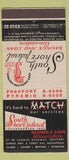Matchbook Cover - South Shore Federal Savings Massapequa NY 30 Stick #2