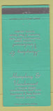 Matchbook Cover - Humphrey Vandervoort Real Estate Tonawanda NY 30 Strike