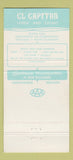 Matchbook Cover - El Capitan Lodge Casino Hawthorne NV 30 Strike