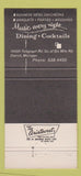 Matchbook Cover - 24K Club Detroit MI 30 Strike