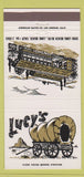 Matchbook Cover - Lucy's Long Beach CA 30 Strike