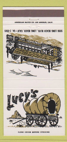 Matchbook Cover - Lucy's Long Beach CA 30 Strike