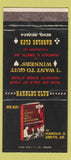 Matchbook Cover - Harolds Club Casino Reno NV 30 Strike