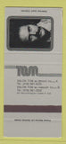 Matchbook Cover - Salon Tom Quebec QC SAMPLE 30 Strike