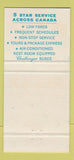 Matchbook Cover - Greyhound Bus Lines Canada 30 Strike