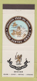 Matchbook Cover - Brown Palace Hotel Denver Colorado 30 Stick