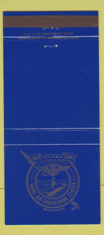 Matchbook Cover - Naval Air Engineering Center Philadelphia PA 30 Strike