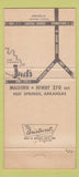 Matchbook Cover - Jud's Steak House Hot Springs AR WEAR 30 Strike