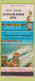 Matchbook Cover - 1958 Mercury Mark 78 Boat Motor Sarasota FL WORN 30 Strike