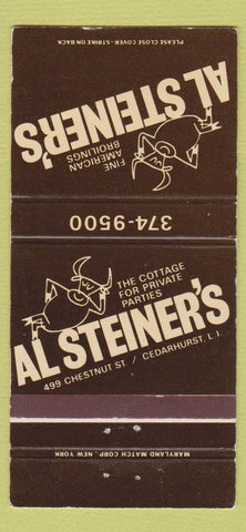 Matchbook Cover - Emiliano's Mexican Arlington TX Phoenix AZ 30 Strike