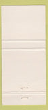 Matchbook Cover - Taku Hotel Totem Lounge Whitehorse YT 30 Strike