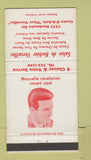 Matchbook Cover - Salon de Barbier Montreal QC WEAR 30 Strike