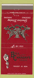 Matchbook Cover - Bill Canaday's Kansas City MO 30 Strike