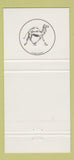 Matchbook Cover - Kamel Cigarettes girlie 30 Strike