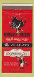 Matchbook Cover - Cambridge Inn Paramus NJ  30 Strike