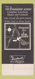 Matchbook Cover - Cambridge Inn Paramus NJ  30 Strike