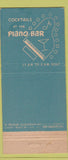Matchbook Cover - Robert Hill's Chef's Inn Pasadena CA 21 Strike Feature