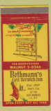 Matchbook Cover - Rothmann's East Norwich Inn LI NY 30 Strike