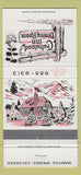 Matchbook Cover - Craftwood Inn Restaurant Manitou Springs Colorado 30 Strike