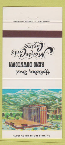 Matchbook Cover - Holiday Inn Reno NV Monte Carlo Casino 30 Strike