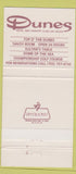 Matchbook Cover - Dunes Hotel Casino Las Vegas NV 30 Strike