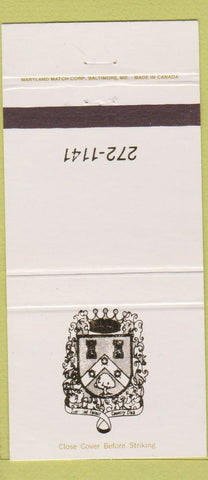 Matchbook Cover - Sherwood Forest Country Club Baton Rouge LA 30 Strike