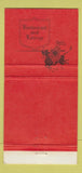 Matchbook Cover - The Round Table Fort Lauderdale FL 30 Strike