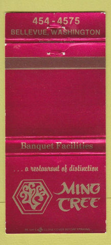 Matchbook Cover - Ming Tree Chinese Bellevue WA 30 Strike