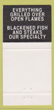 Matchbook Cover - Mount St Helens Grill Lounge 30 Strike