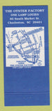 Matchbook Cover - Oyster Factory One Lamp Louies Charleston SC 30 Strike