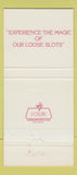 Matchbook Cover - Aladdin Hotel Casino Las Vegas NV WEAR 30 Strike
