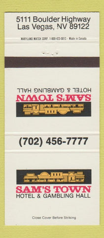 Matchbook Cover - Sam's Town Hotel Casino Las Vegas NV 30 Strike