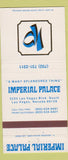 Matchbook Cover - Imperial Palace Hotel Casino Las Vegas NV 30 Strike
