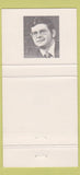 Matchbook Cover - William F Chinnock Lakewood OH Council 30 Strike