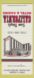 Matchbook Cover - Sam Boyd's California Hotel Casino Las Vegas NV 30 Strike