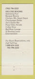 Matchbook Cover - El Rancho Hotel Casino Las Vegas NV 30 Strike
