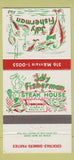 Matchbook Cover - Jolly Fisherman Roslyn NY 30 Strike