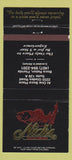 Matchbook Cover - Nick's Italian Fishery Boca Raton FL 30 Strike